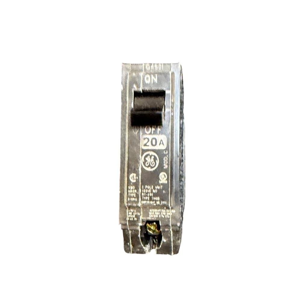 General Electric THQB1120 Black 20 Amp 1 Pole Bolt-On Circuit Breaker